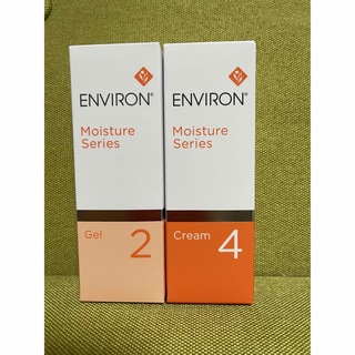 エンビロン(ENVIRON)の新品エンビロンENVIRON モイスチャージェル2 モイスチャークリーム4 (フェイスクリーム)