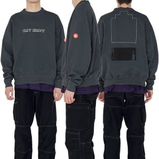 シュプリーム(Supreme)のC.E 22AW OVERDYE CAV EMPT CREW NECK Lサイズ(スウェット)