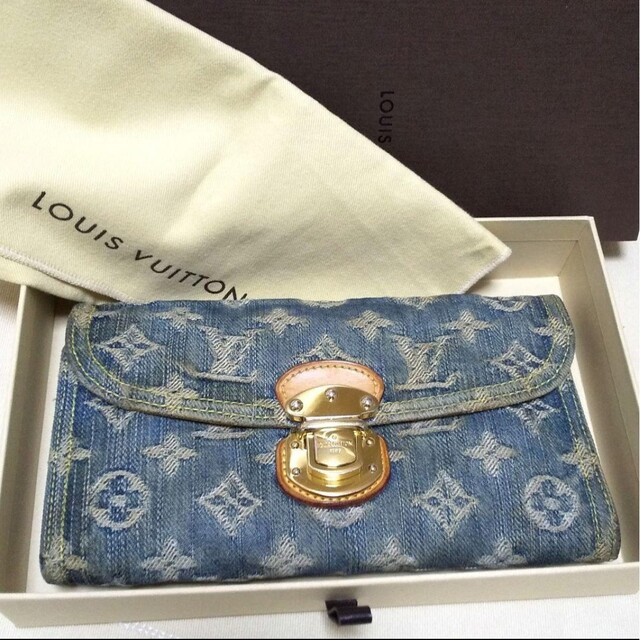 専用★正規品 レア★LOUIS VUITTON ルイ ヴィトン デニム 長財布