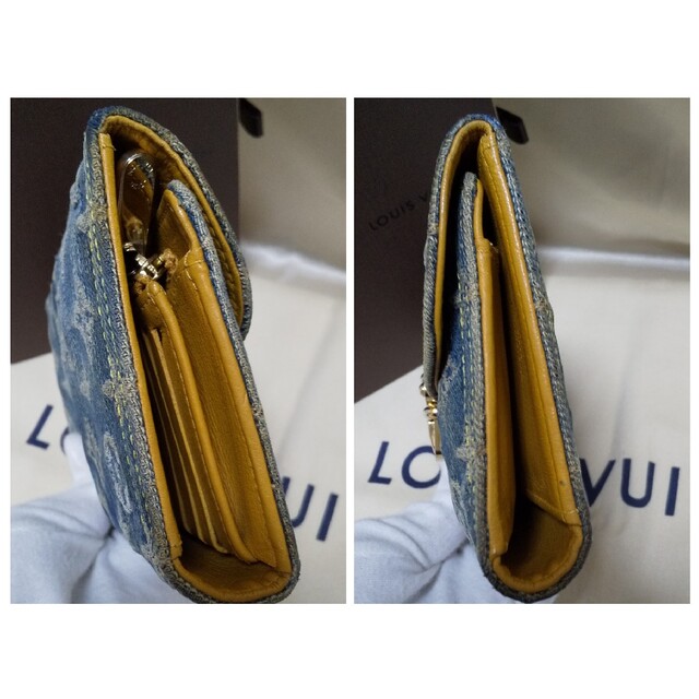 専用★正規品 レア★LOUIS VUITTON ルイ ヴィトン デニム 長財布