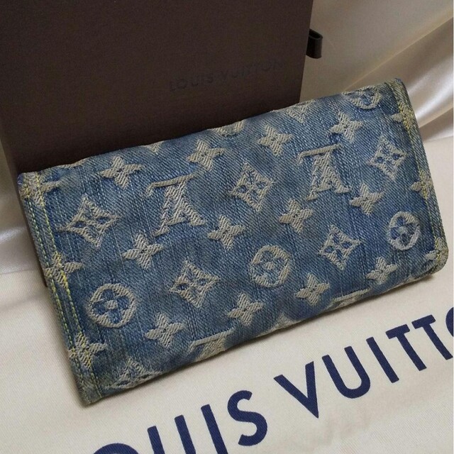 専用★正規品 レア★LOUIS VUITTON ルイ ヴィトン デニム 長財布