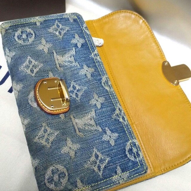 専用★正規品 レア★LOUIS VUITTON ルイ ヴィトン デニム 長財布
