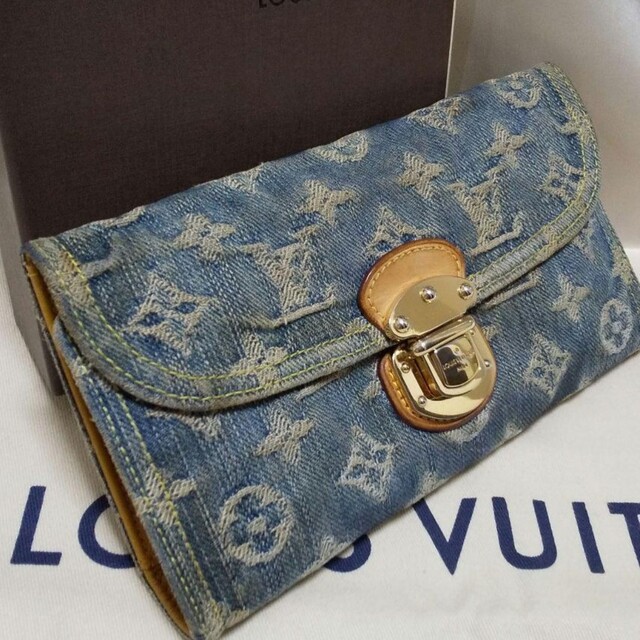 専用★正規品 レア★LOUIS VUITTON ルイ ヴィトン デニム 長財布