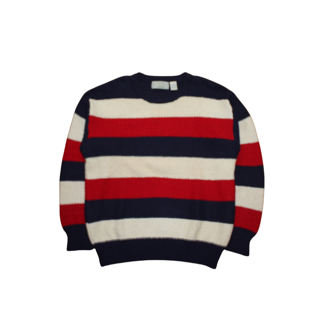 WOOLRICH(ウールリッチ)のvintage multiborder knit sweater ニットセーター メンズのトップス(ニット/セーター)の商品写真