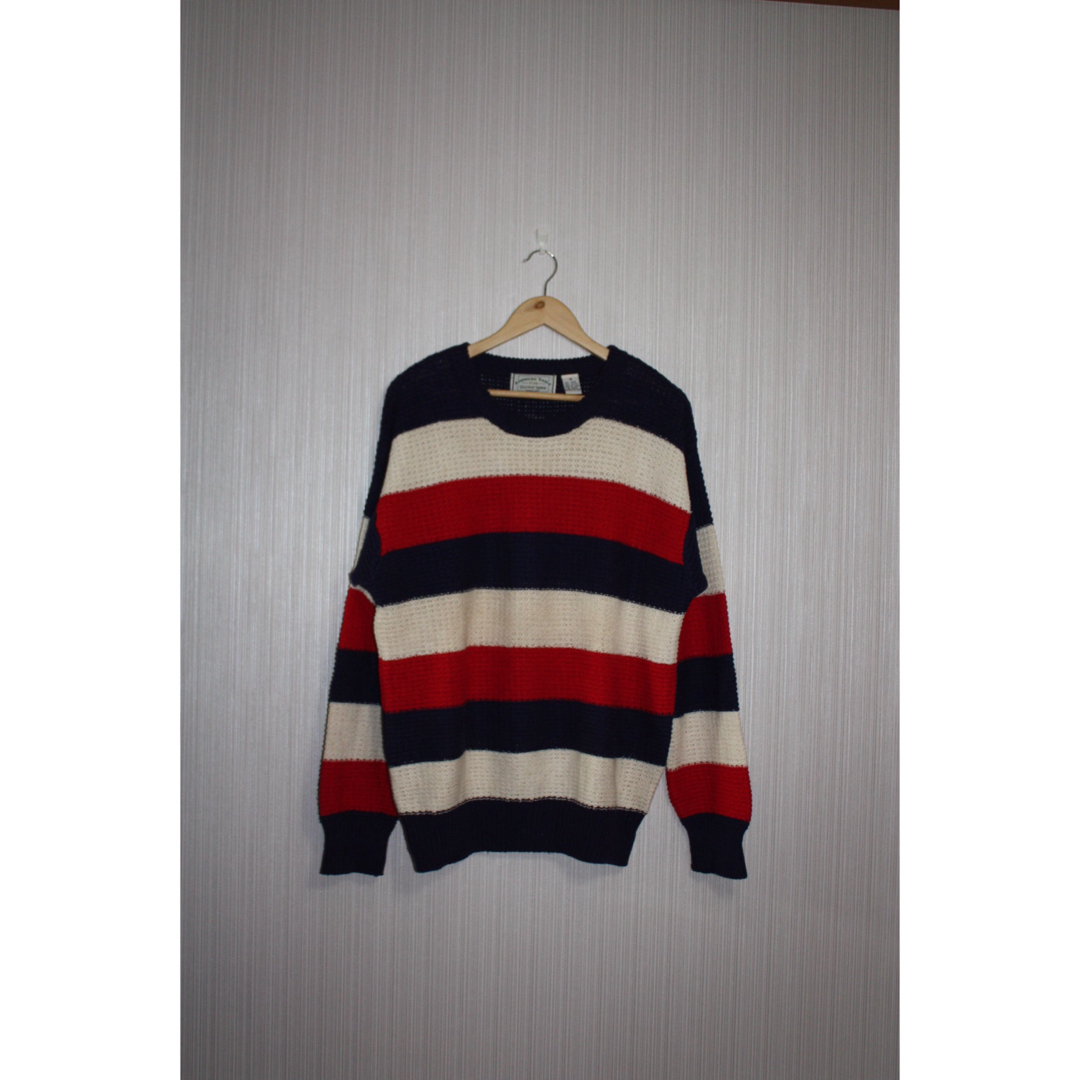 WOOLRICH(ウールリッチ)のvintage multiborder knit sweater ニットセーター メンズのトップス(ニット/セーター)の商品写真