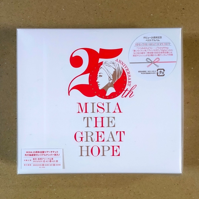 「MISIA THE GREAT HOPE BEST」 (初回生産限定盤 )