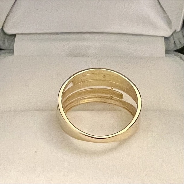 最終価格(C1-240) K18リング   14号   18金  指輪 レディースのアクセサリー(リング(指輪))の商品写真