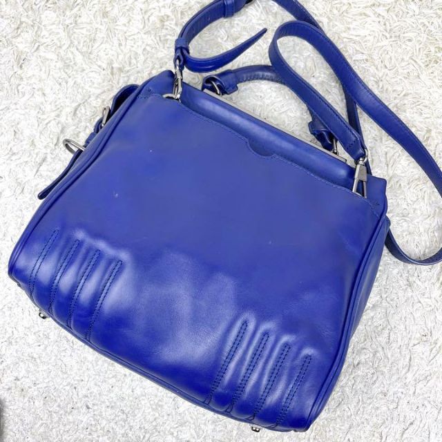 3.1 Phillip Lim(スリーワンフィリップリム)の31フィリップリム キルティング ショルダーバッグ 2way レザー ブルー レディースのバッグ(ショルダーバッグ)の商品写真