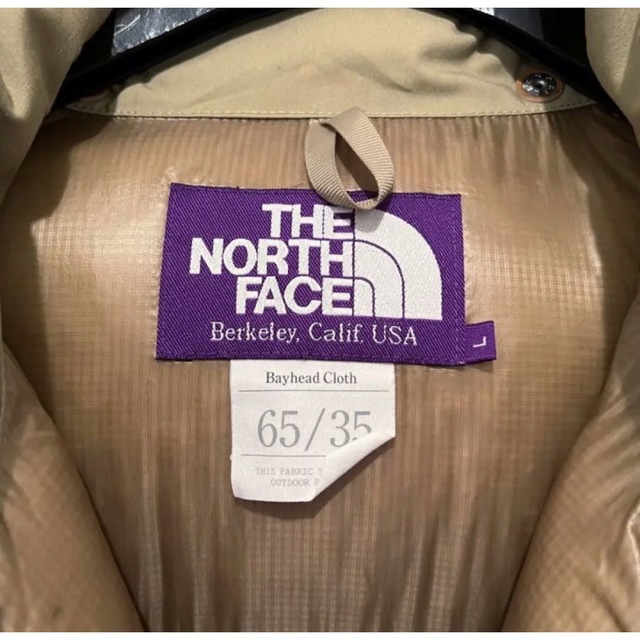 THE NORTH FACE パープルレーベル ダウンベストL ☆極美