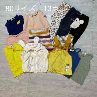 ファミリア(familiar)の【値下げ】子ども服　まとめ売り　13点　女の子　80(シャツ/カットソー)