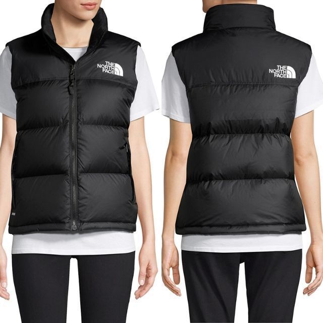 THE NORTH FACE(ザノースフェイス)のMサイズ ノースフェイス ヌプシ ベスト 700FILL レディース 海外限定 レディースのジャケット/アウター(ダウンベスト)の商品写真