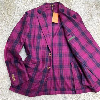 宅配便送料無料 新品未使用 エトロ カシミヤ100% エルボーパッチ