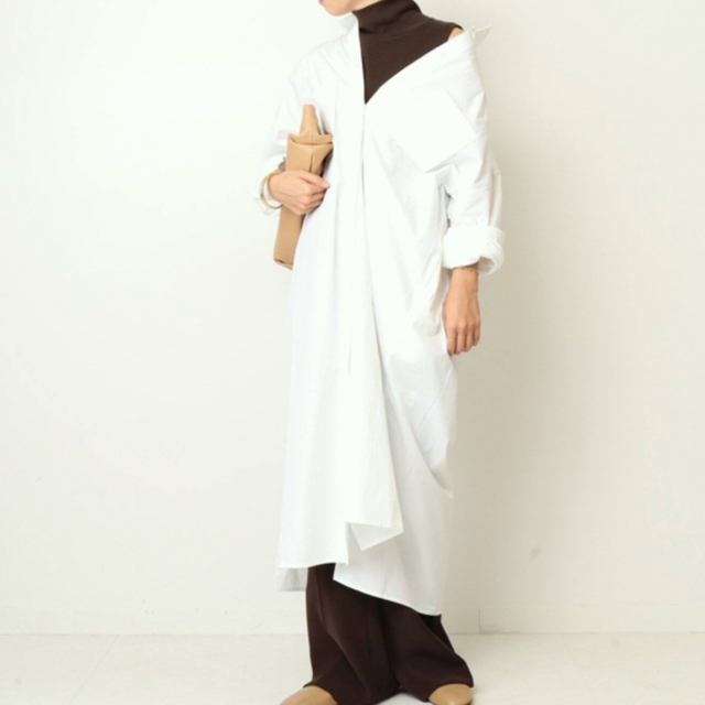 ドゥーズィエムクラス arch the ロングシャツワンピ
