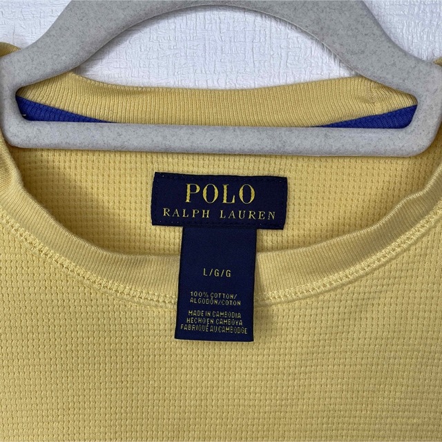 POLO RALPH LAUREN(ポロラルフローレン)のポロラルフローレン　ロングTシャツ メンズのトップス(Tシャツ/カットソー(半袖/袖なし))の商品写真