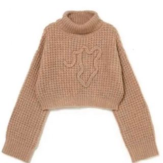 バブルス(Bubbles)の♡様専用Melt the lady♡body cropped knit(ニット/セーター)