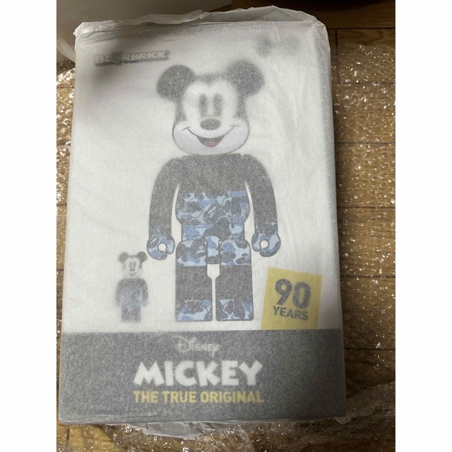 MEDICOM TOY(メディコムトイ)のBE@RBRICK BAPE(R)MICKEY MOUSE100％ & 400％ エンタメ/ホビーのフィギュア(その他)の商品写真