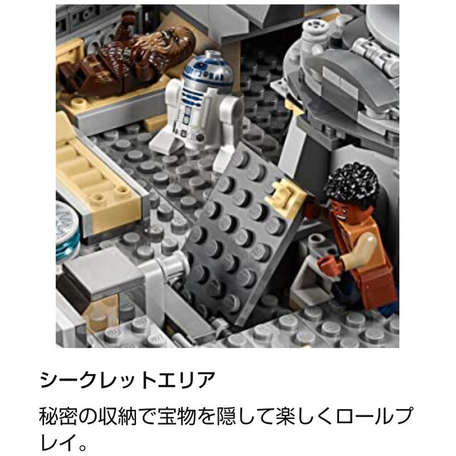 Lego(レゴ)のレゴ★スターウォーズ ミレニアムファルコン75257 新品・未開封 超人気 エンタメ/ホビーのおもちゃ/ぬいぐるみ(模型/プラモデル)の商品写真