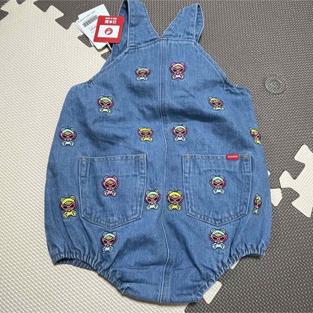 HYSTERIC MINI(ヒステリックミニ)のサロペット キッズ/ベビー/マタニティのキッズ服女の子用(90cm~)(その他)の商品写真