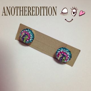 アナザーエディション(ANOTHER EDITION)のAEカラフルピアス(ピアス)