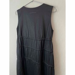 新品】MM6 MaisonMargiela フェイクレザー ワンピース 38