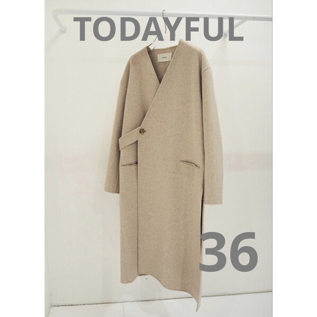 TODAYFUL - トゥデイフル Todayful Reverstitch Wool Coat の通販 by shimashima's shop｜トゥデイフルならラクマ