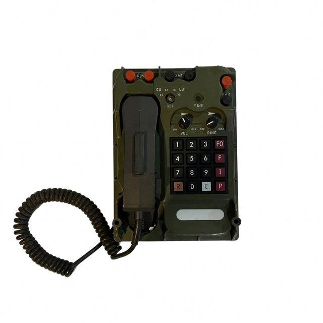 超レア商品】TA-1042A/U アメリカ軍電話機-