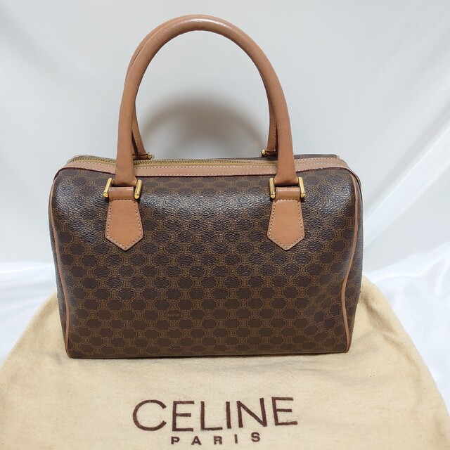 CELINE マカダム柄 2way ミニハンドバッグ 2