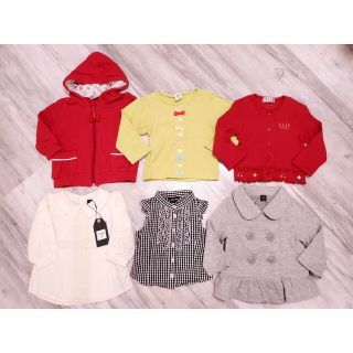 ベビーギャップ(babyGAP)の80サイズ相当のトップスセット♪まとめ売り(カーディガン/ボレロ)