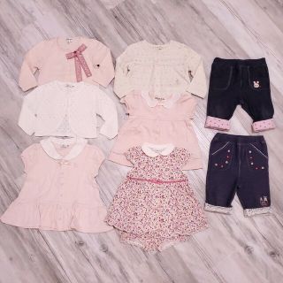 ミキハウス(mikihouse)の★70～80サイズのお洋服セット☆まとめ売り(Ｔシャツ)