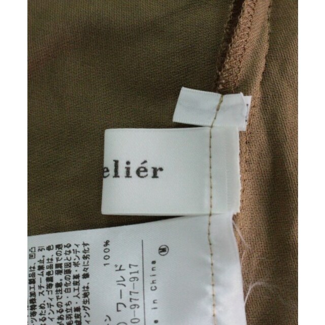 anatelier(アナトリエ)のanatelier アナトリエ ブラウス 38(M位) ベージュ 【古着】【中古】 レディースのトップス(シャツ/ブラウス(長袖/七分))の商品写真