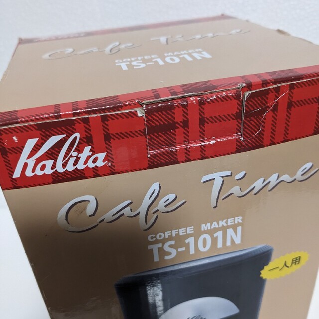 Kalita(カリタ)のカリタ 1カップ用コーヒーメーカー TS-101N ブラック(1台) スマホ/家電/カメラの調理家電(コーヒーメーカー)の商品写真