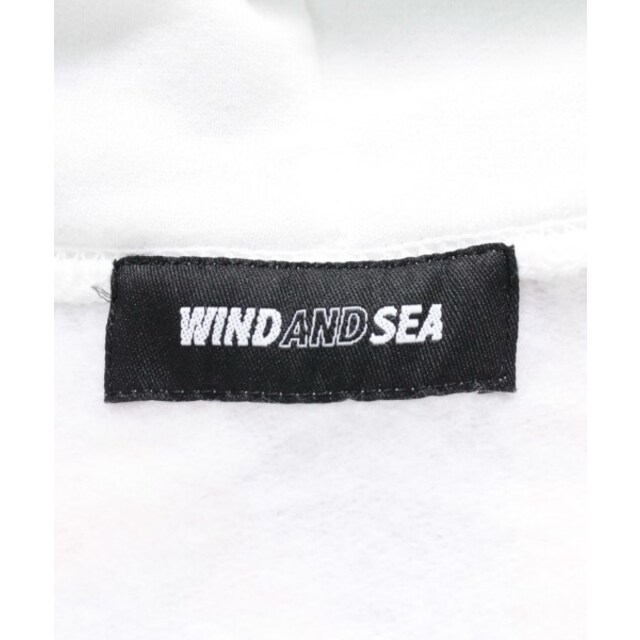 WIND AND SEA ウィンダンシー パーカー XL 白 【古着】【中古】 【あす