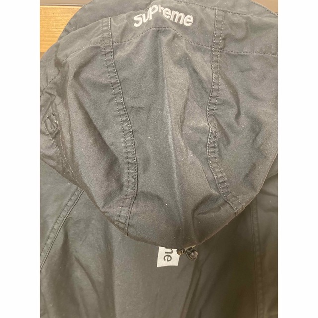 Supreme(シュプリーム)のsupreme アノラック　コットン　黒　L メンズのジャケット/アウター(ナイロンジャケット)の商品写真