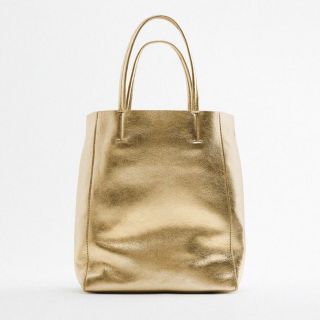 ザラ トートバッグ(レディース)（ゴールド/金色系）の通販 39点 | ZARA