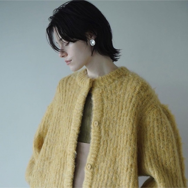 CLANE♡COLOR MOHAIR SHAGGY CARDIGAN 新品未使用