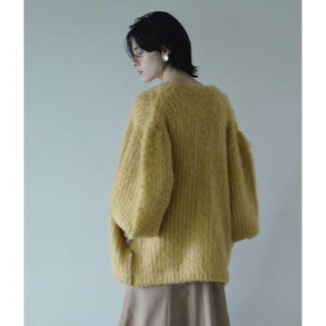 CLANE(クラネ)のCLANE 22aw COLOR MOHAIR SHAGGY CARDIGAN レディースのトップス(カーディガン)の商品写真