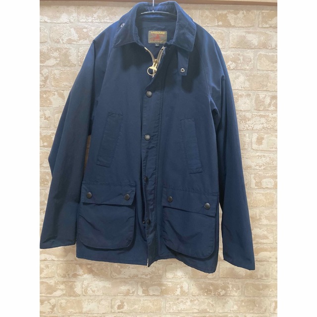 Barbour(バーブァー)のbarbour beams 別注　ネイビー　サイズL メンズのジャケット/アウター(ブルゾン)の商品写真