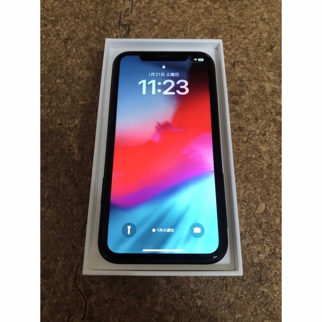 美品　iPhone xr SIMフリー