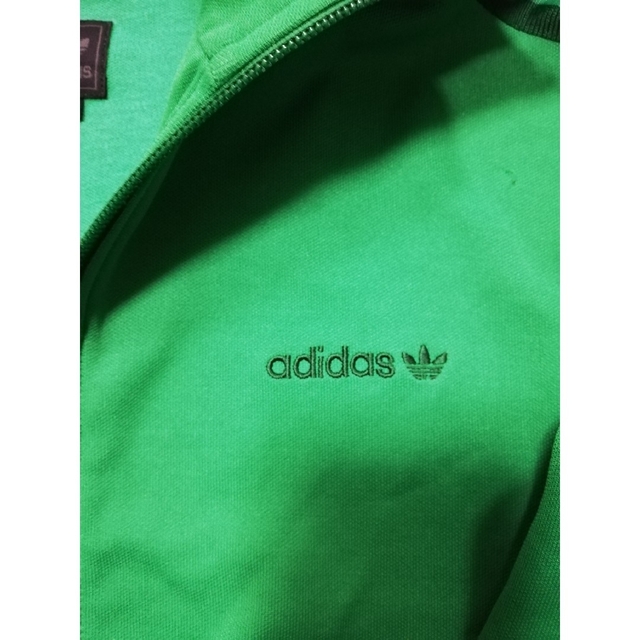 adidas(アディダス)の【超大人気】80s adidas アディダス ジャージ トラックジャケット 緑 メンズのトップス(ジャージ)の商品写真