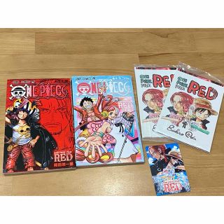 ワンピース(ONE PIECE)のワンピース　RED 特典　ウタ　シャンクス　ポストカード(少年漫画)