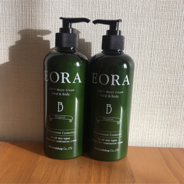 EORA  ハンド&ボディクリーム　ベルガモット　370g ×2本