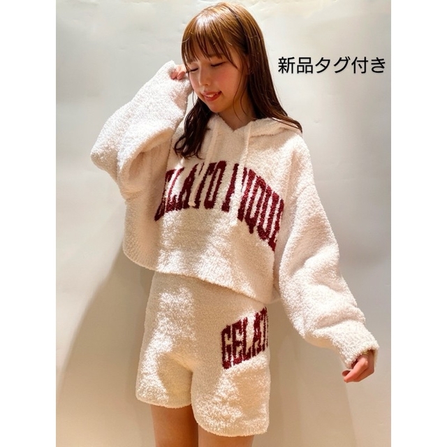 gelato pique - ジェラートピケ gelatopique パウダー ロゴ ジャガード