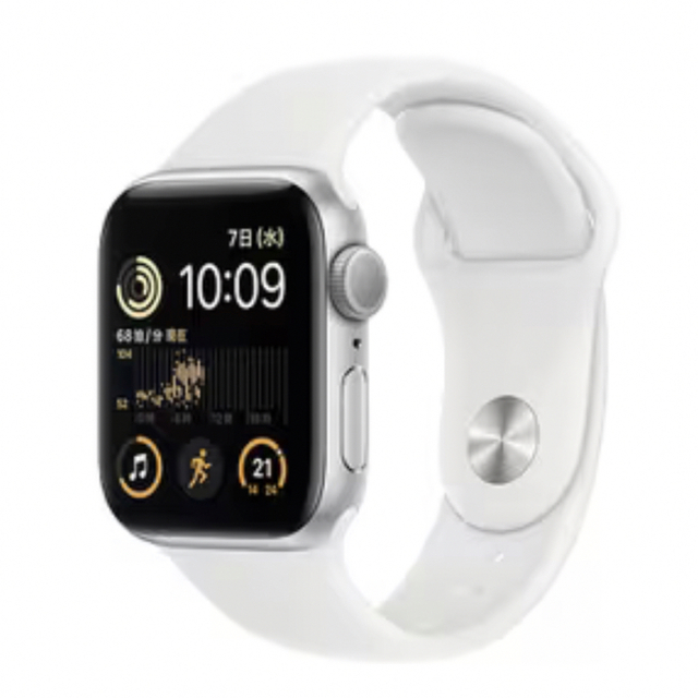新品 Apple Watch SE 第2世代 GPSモデル 40mm シルバー 高級感 www