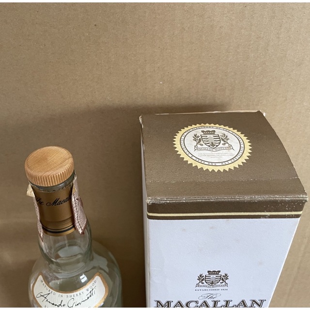 マッカラン18年 1983年 空瓶 オマケ付き - ウイスキー