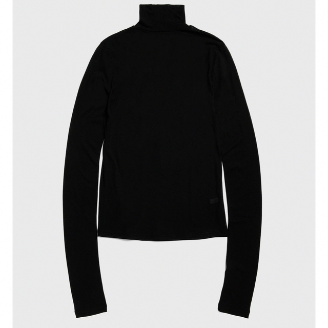 BEAUTY&YOUTH UNITED ARROWS(ビューティアンドユースユナイテッドアローズ)のENOF cotton highneck Black L レディースのトップス(カットソー(長袖/七分))の商品写真