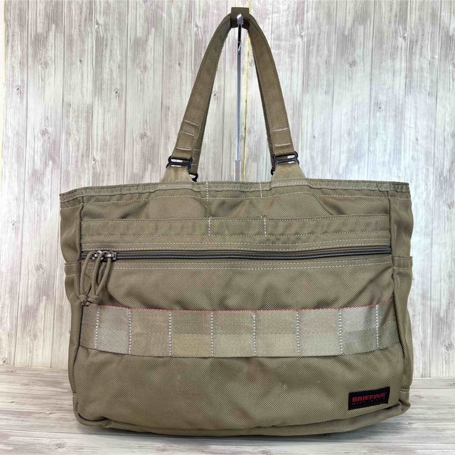 【廃盤希少】BRIEFING SQ TOTE COYOTE USAトートバッグ