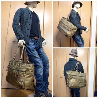 【廃盤希少】BRIEFING SQ TOTE COYOTE USAトートバッグ