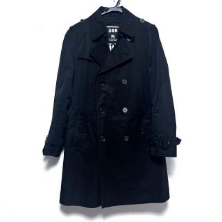 バーバリーブラックレーベル(BURBERRY BLACK LABEL)のバーバリーブラックレーベル コート M - 黒(トレンチコート)