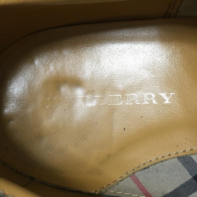 BURBERRY(バーバリー)のバーバリー シューズ 27 メンズ 黒 レザー メンズの靴/シューズ(その他)の商品写真