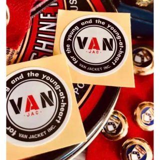 希少！VAN正規品ミニstickerシール2枚一般非売品モノ販売促進用